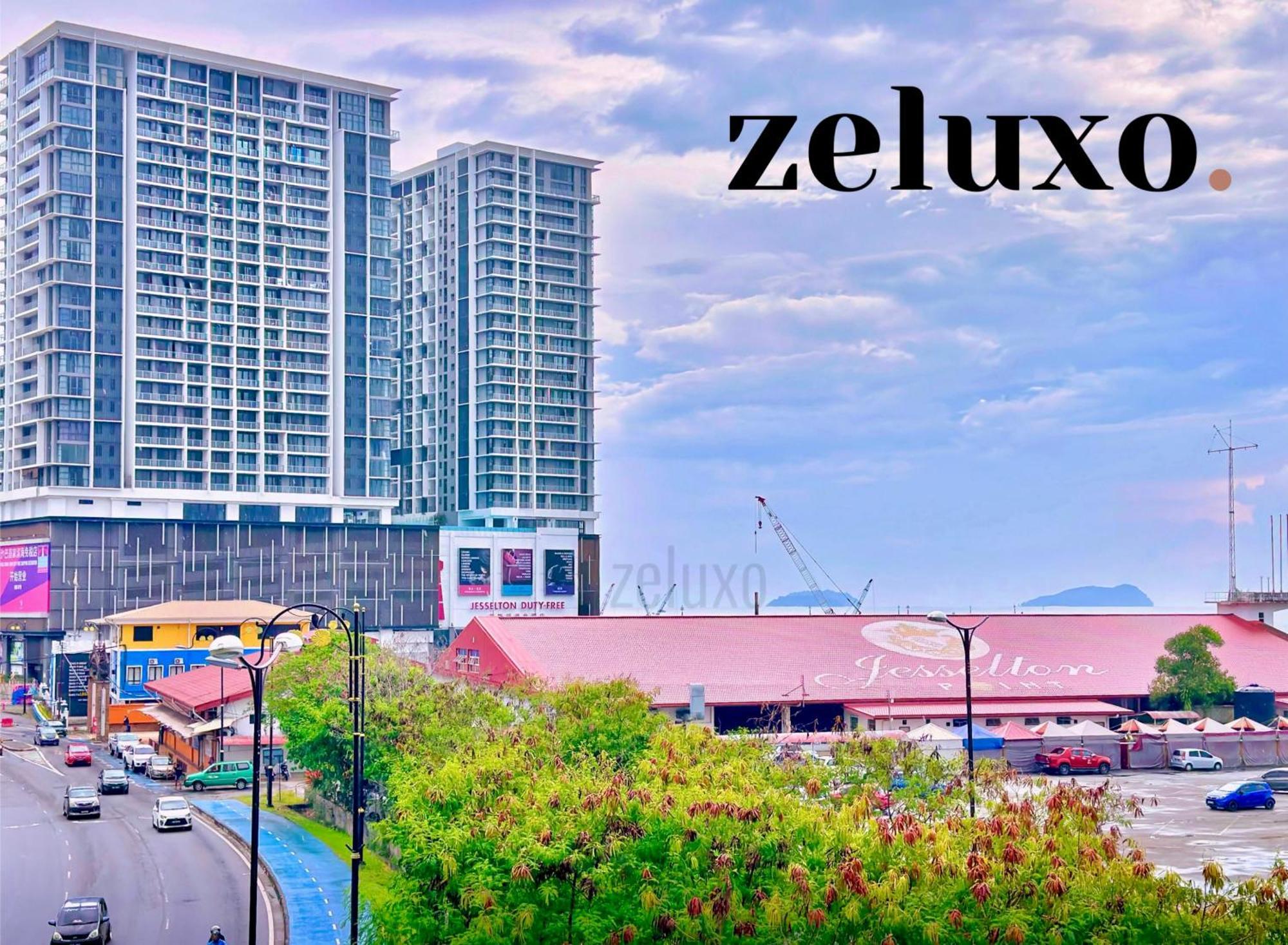 #6 Jesselton Quay City Pads Seaview By Zeluxo Kota Kinabalu Exterior foto