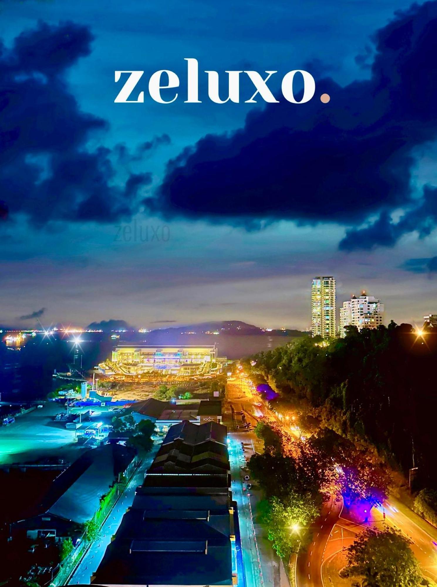 #6 Jesselton Quay City Pads Seaview By Zeluxo Kota Kinabalu Exterior foto